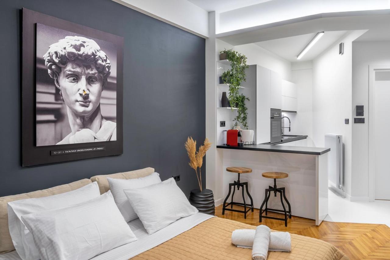 Luxury Studio Apartment In The Heart Of Athen Eksteriør bilde