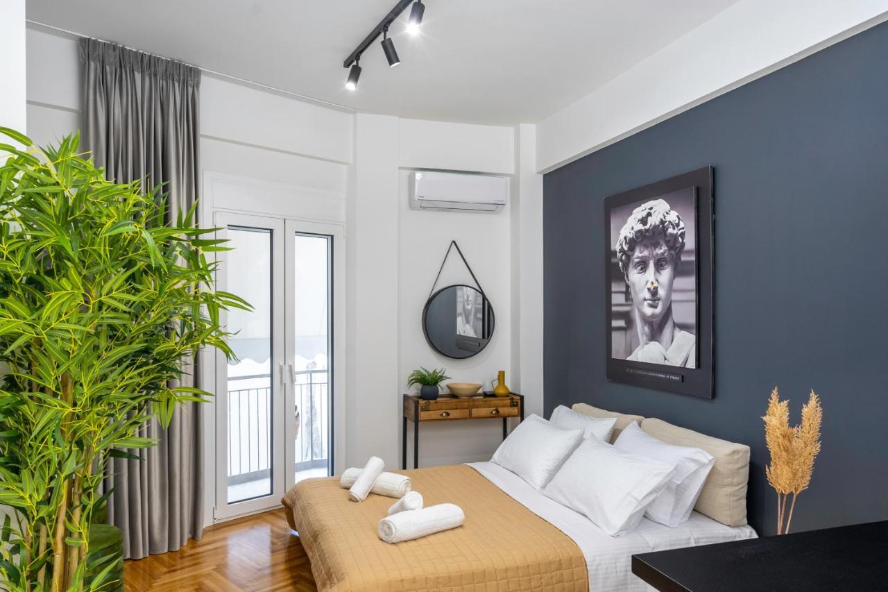 Luxury Studio Apartment In The Heart Of Athen Eksteriør bilde