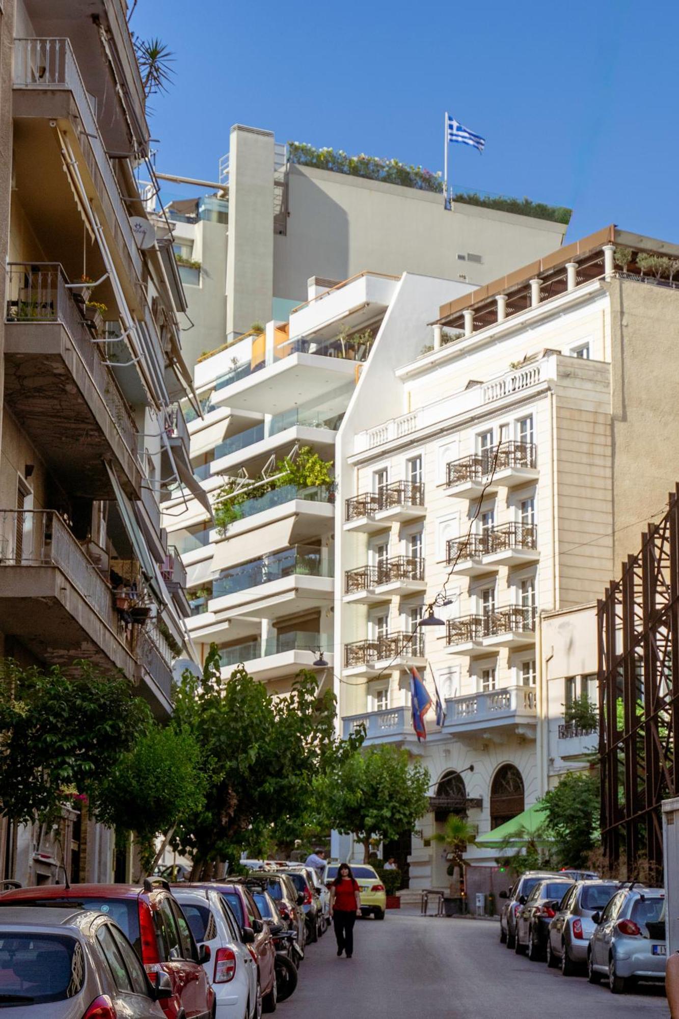 Luxury Studio Apartment In The Heart Of Athen Eksteriør bilde